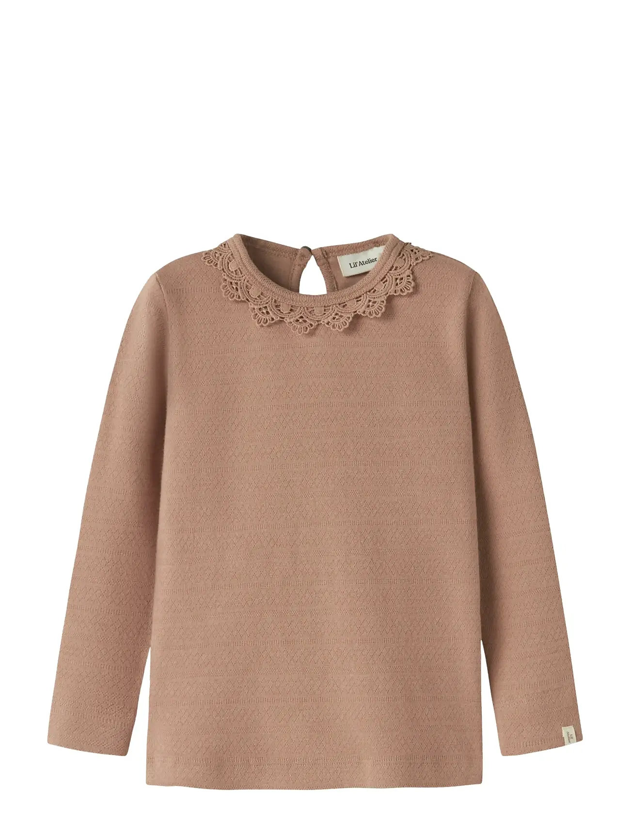 LIL'ATELIER Nmftapia Ls Slim Oberteil Lil Beige - 110 - Kinder