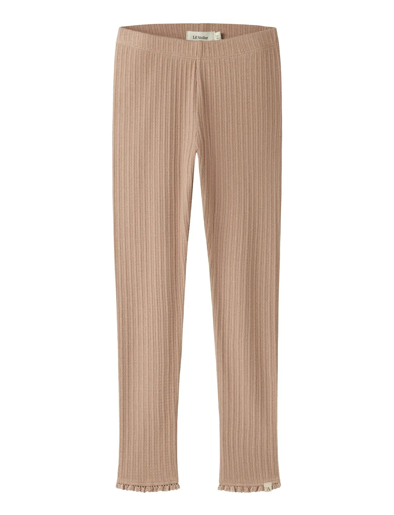 LIL'ATELIER Nmfbabette Slim Leggings Lil Beige - 92 - Kinder