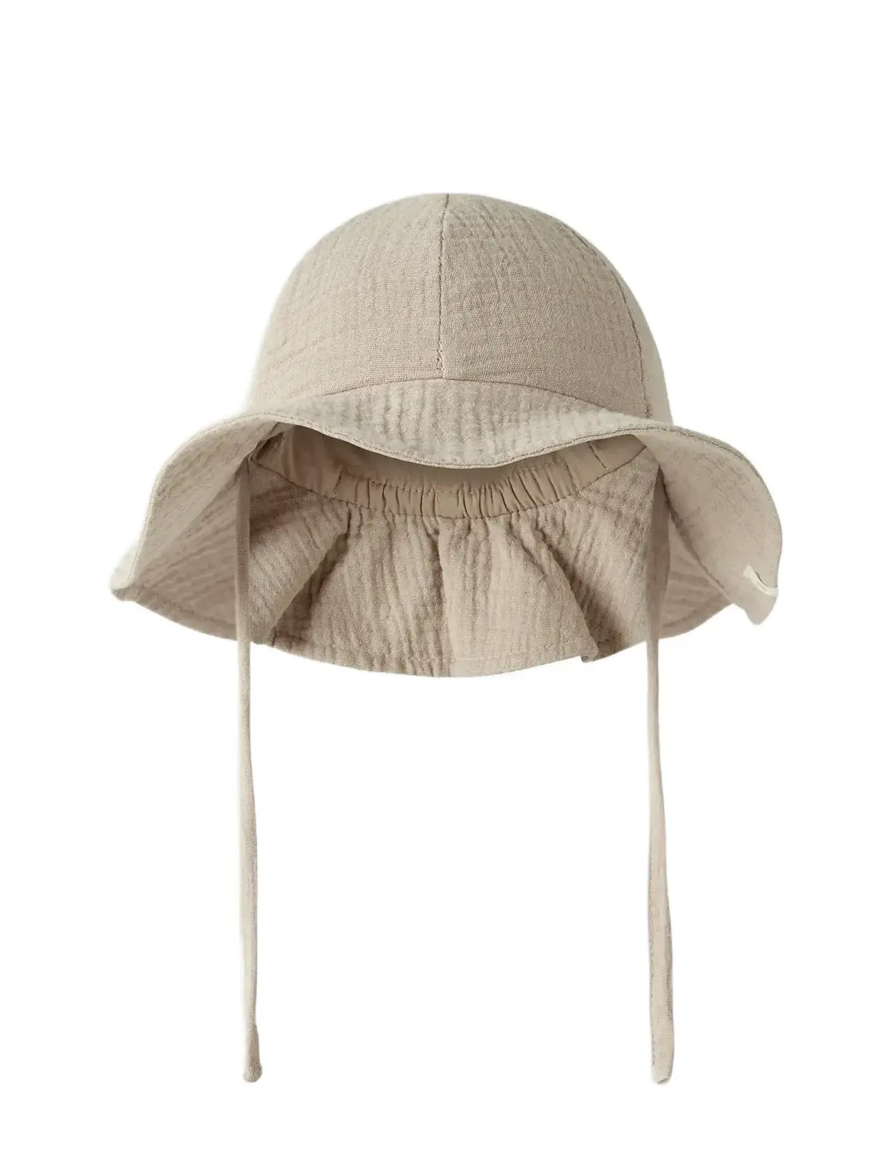 Lil'Atelier Nbnfolly Hat Lil, 34-39, Beige, Tilbehør > Solhatte, Børn