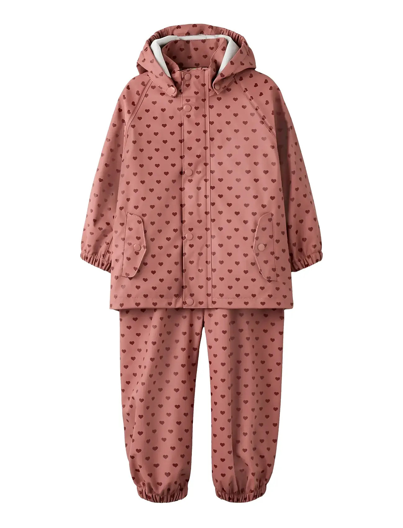 LIL'ATELIER Nmfladry10 Regen Set Fo Lil Pink - 116 - Kinder