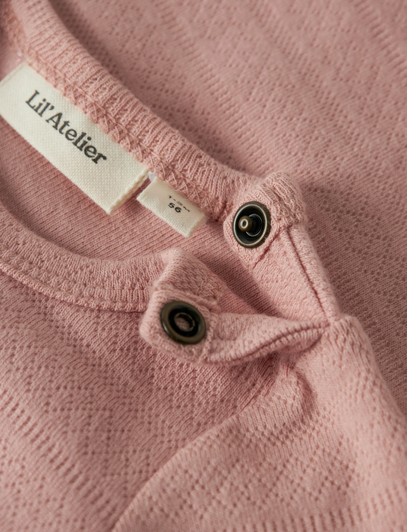 Lil'Atelier Nbfdimia Ls Slim Body Lil, 68, Pink, Bodys > Langærmede, Børn