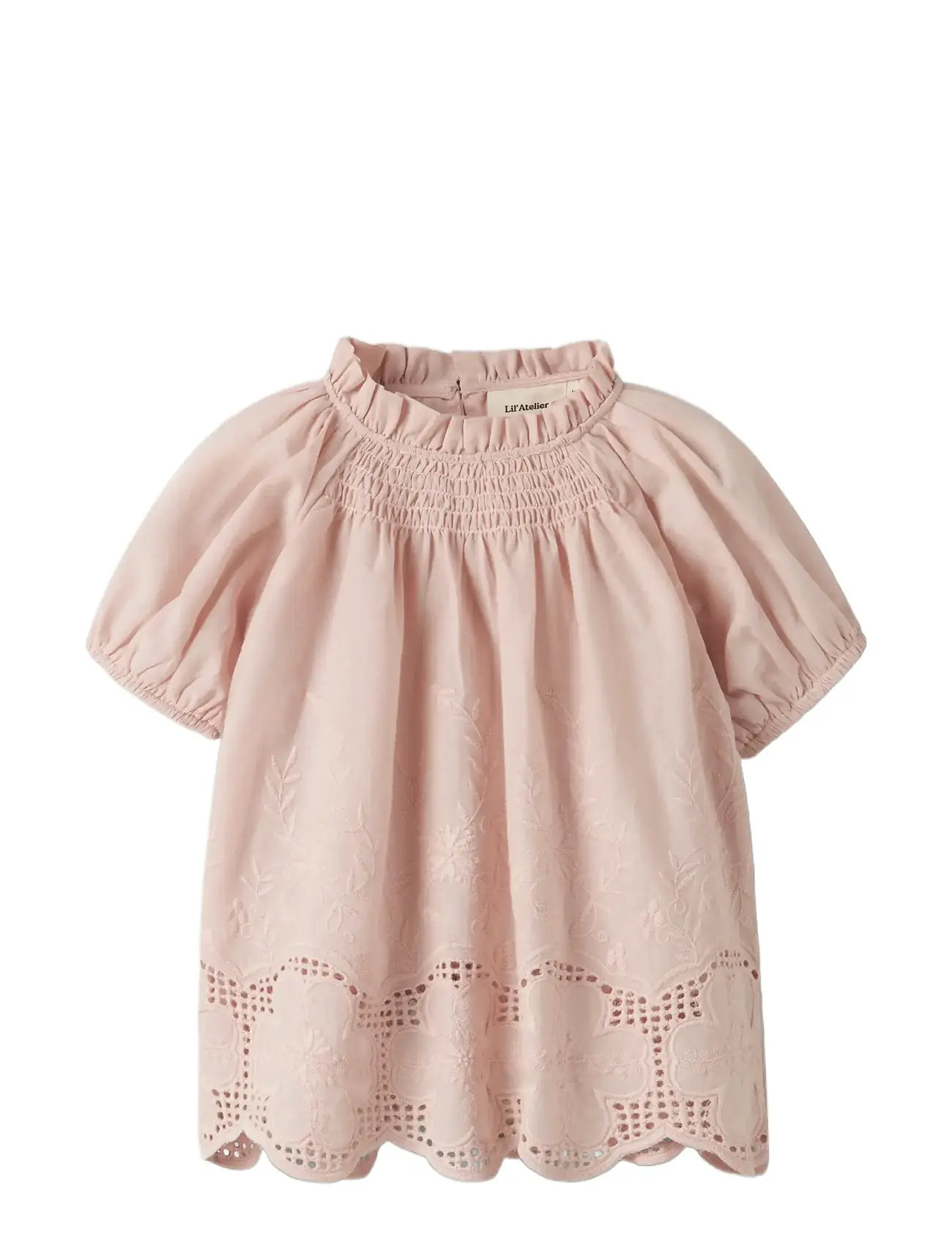 Lil'Atelier Nmfdayna Ss Loose Shirt Lil, 98, Pink, Skjorter > Kortærmede Shirts, Børn