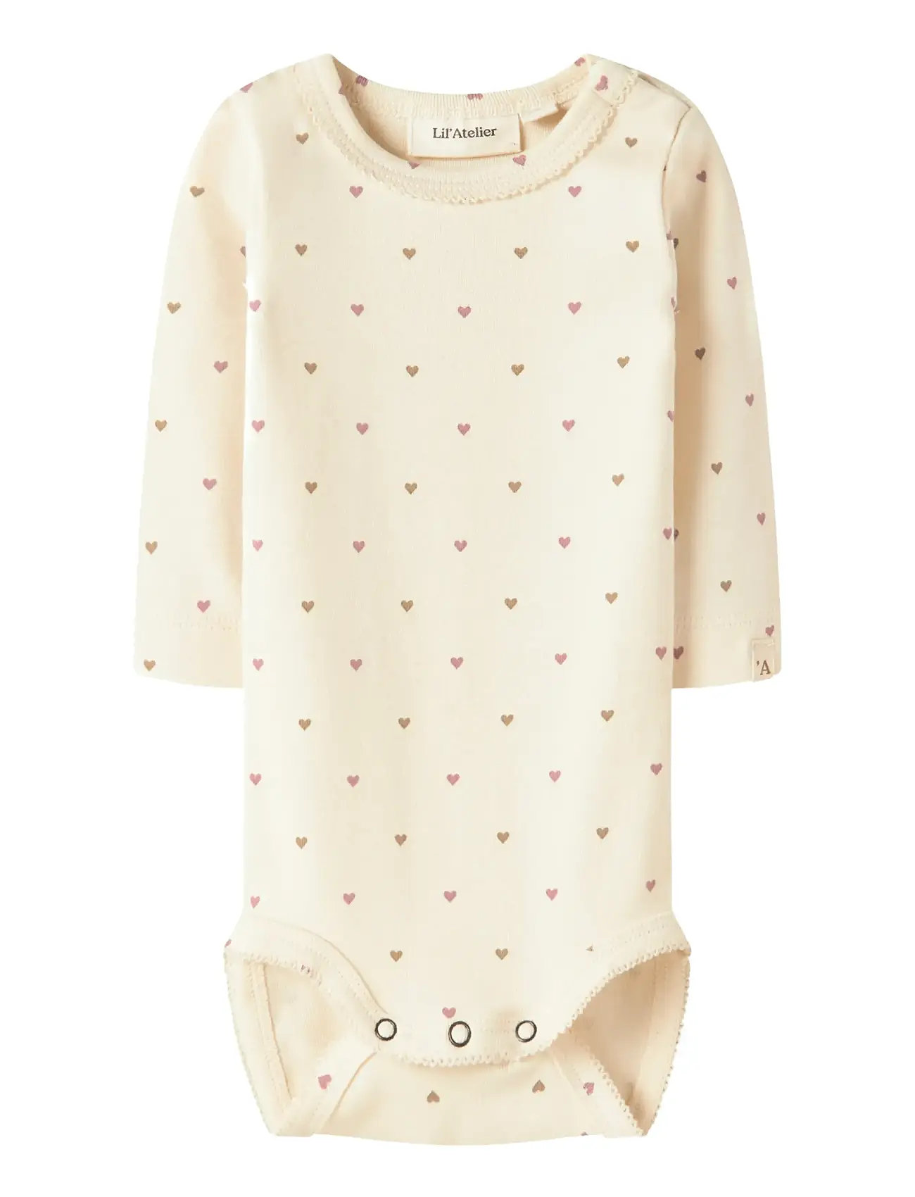LIL'ATELIER Nbflalo Tig Ls Slim Body Lil Cream - 56 - Kinder