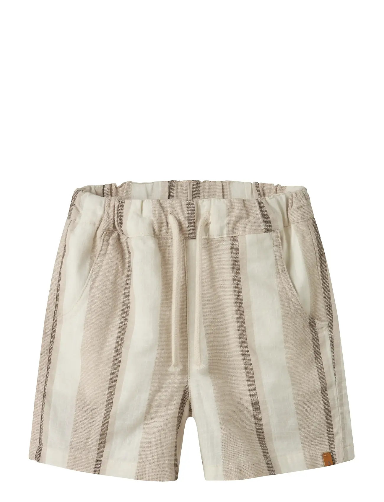 LIL'ATELIER Nmmfibert Loose Shorts Lil Cream - 116 - Kinder