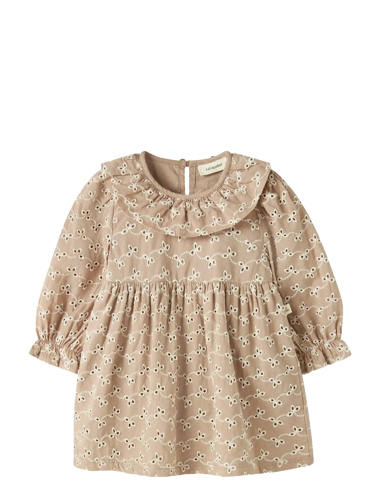 LIL'ATELIER Nbftessie Ls Body Kleid Lil Beige - 74 - Kinder