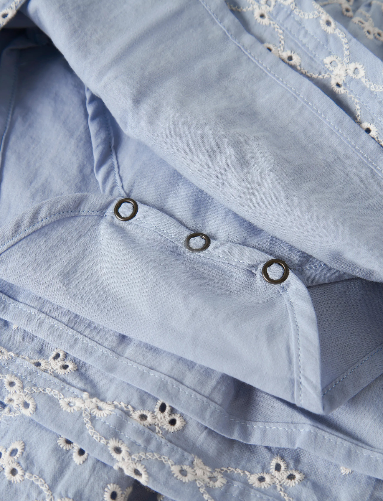 Lil'Atelier Nbftessie Ls Body Dress Lil, 80, Blue, Babykjoler > Langærmede Babykjoler, Børn
