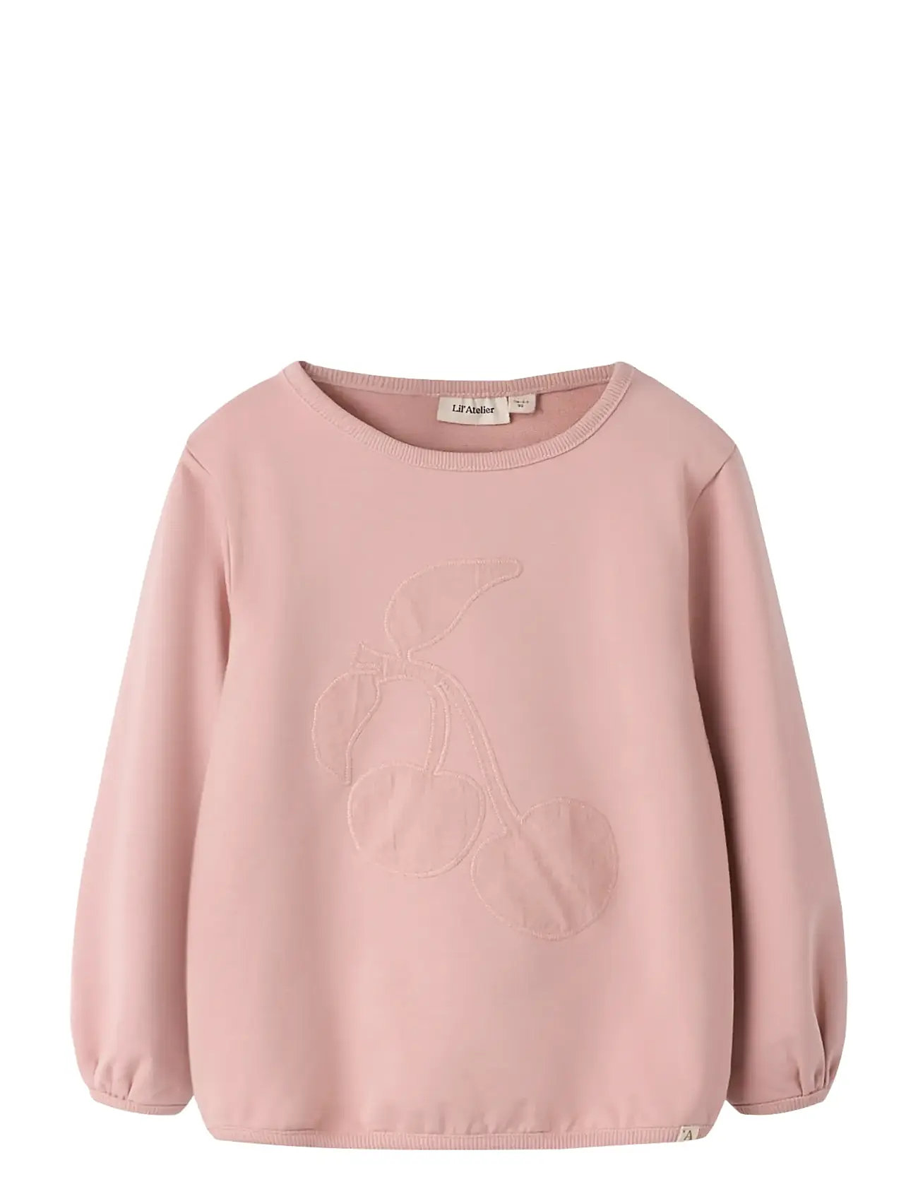 LIL'ATELIER Nmfomads Pir Ls Sweat Lil Pink - 92 - Kinder