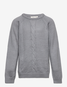 NMMLEROGER LS KNIT LIL - swetry - monument