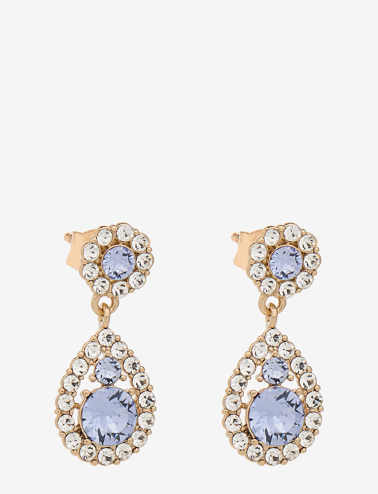 LILY AND ROSE Petite Sofia Earrings Light Sapphire (gold) (Light