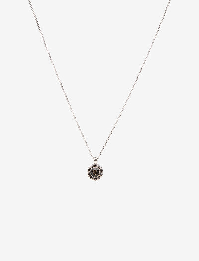 Sofia necklace - Diamond grey - kaklarotas ar kulonu - diamond grey