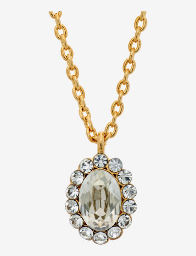 Petite Moon necklace - Silvershade (Gold) - vėriniai su pakabukais - silvershade