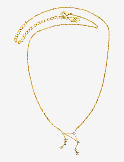 Libra star sign - Crystal (Gold) - kettingen met hanger - crystal