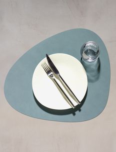 4-Set Table Mat Curve L Nupo - galda un krūžu paliktņi - pastel green