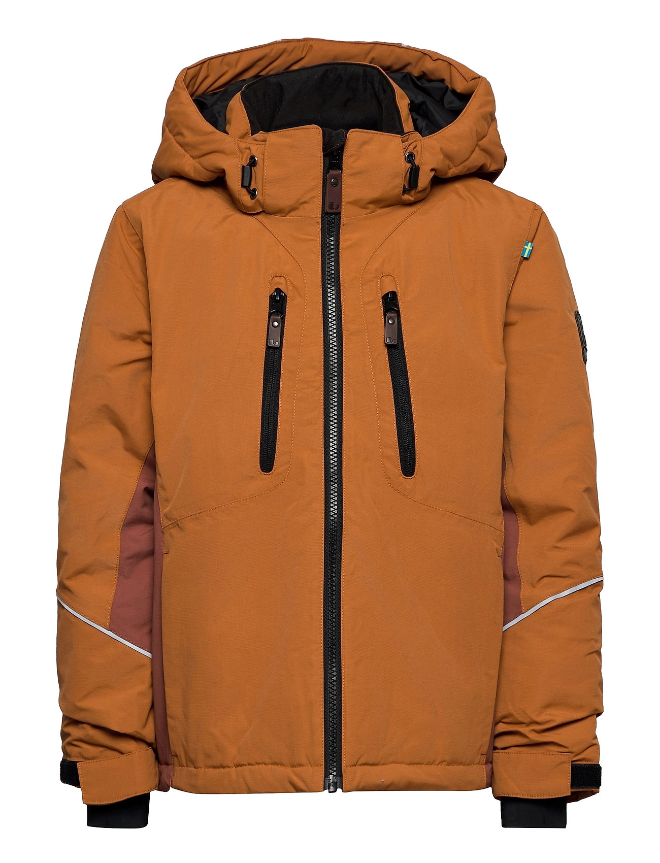 Snowpeak Jacket Outerwear Snow/ski Clothing Snow/ski Jacket Ruskea Lindberg Sweden