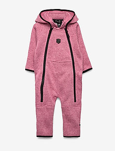 BORMIO BABY OVERALL - fleece sets - pink