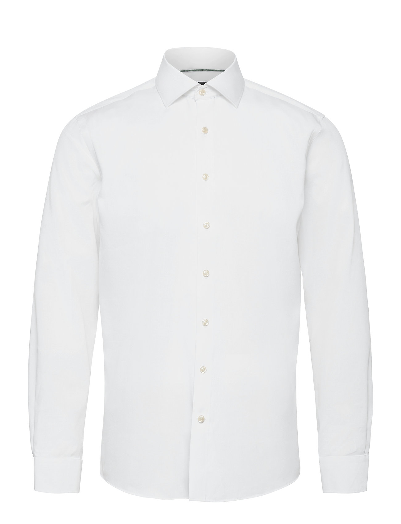 LINDBERGH Schwarz Technical :Cut Away Collar, Tailor Weiß - M - Herren