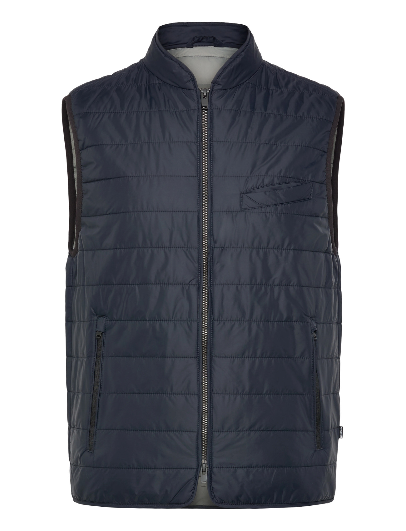 Lindbergh Black ?Light Padded Zip Through Vest, 3XL, Navy, Overtøj > Veste, Herre