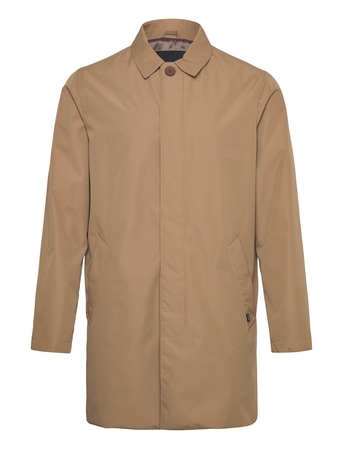 Lindbergh Black Water Repellent Mac Coat Beige