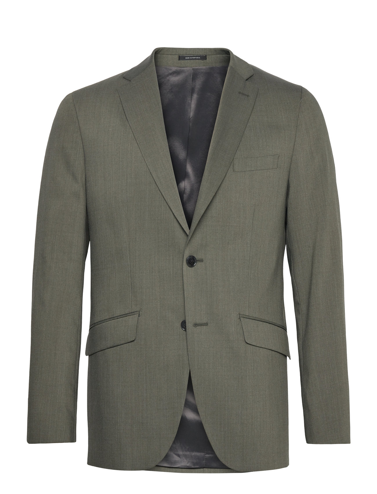 LINDBERGH Schwarz Technical Stretch Blazer - Combi Su Khaki - 50 - Herren
