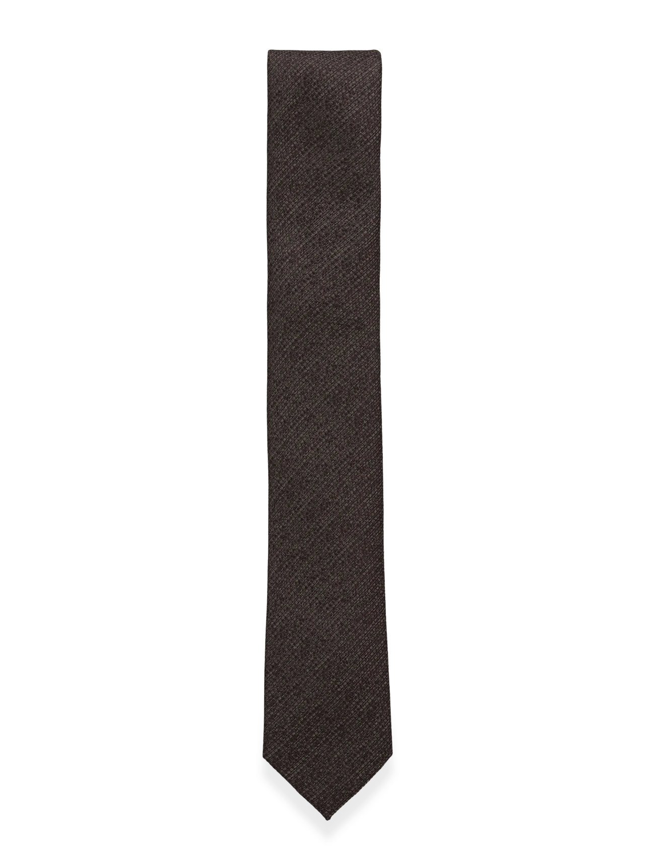 LINDBERGH Schwarz Structured Tie 7 Cm Braun - One Size - Herren