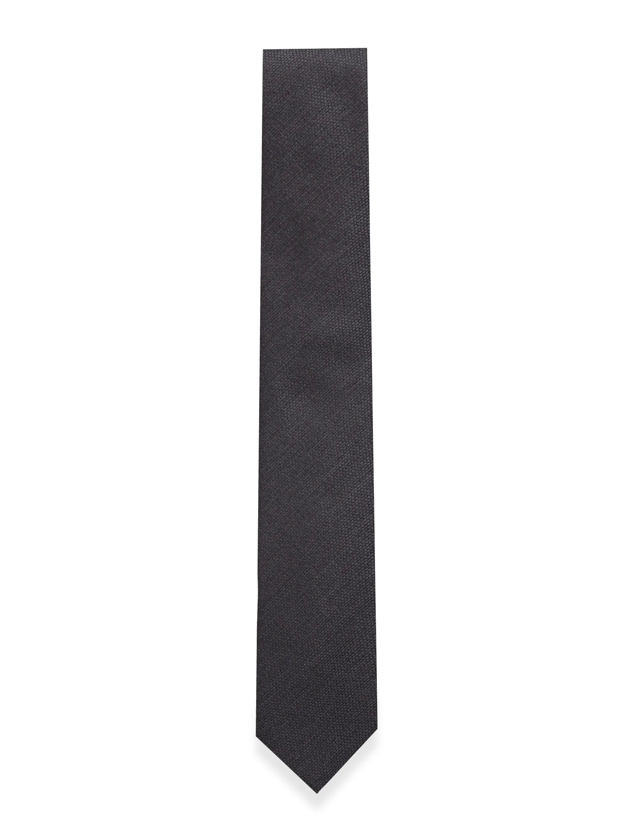 LINDBERGH Schwarz Structured Tie 7 Cm Grau - One Size - Herren