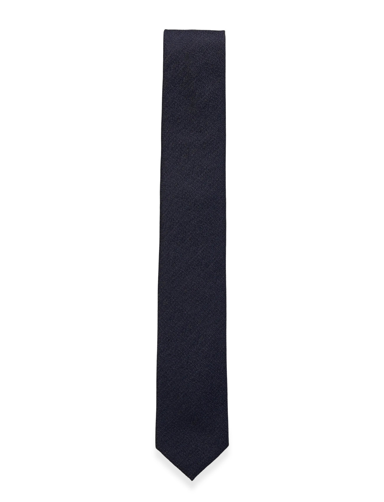 LINDBERGH Schwarz Structured Tie 7 Cm Navy - One Size - Herren
