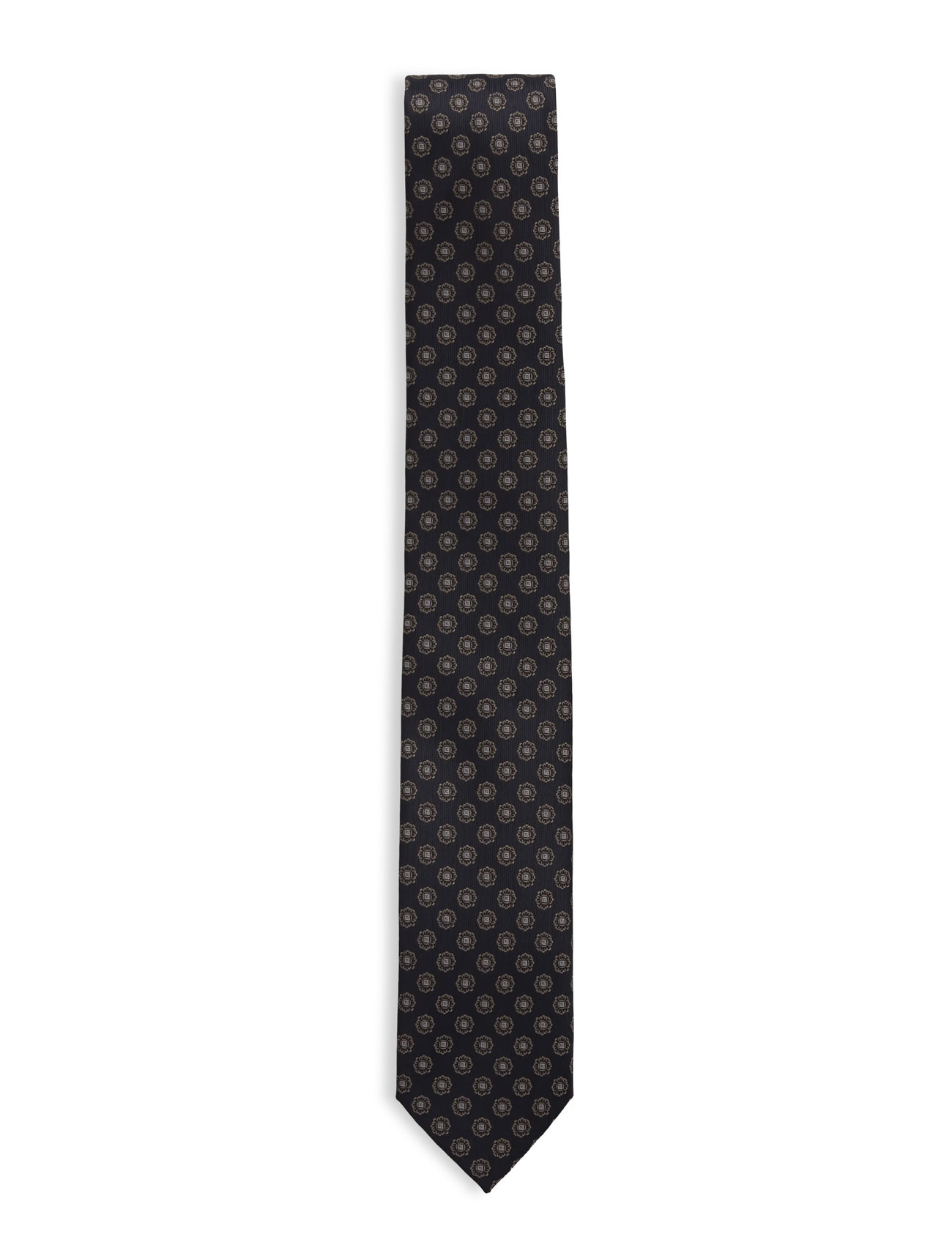 LINDBERGH Schwarz Tie With Pattern 7 Cm Navy - One Size - Herren