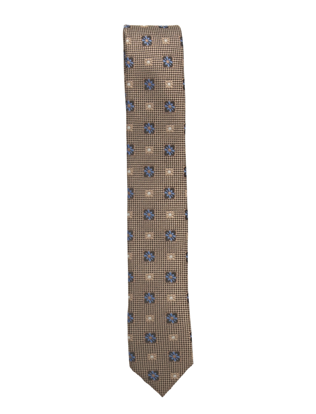 LINDBERGH Schwarz Flower Pattern Tie 5 Cm Beige - One Size - Herren
