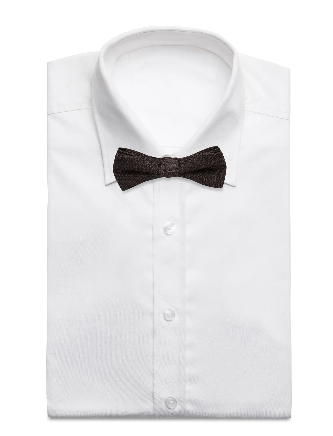 LINDBERGH Schwarz Structured Bow Tie Braun - One Size - Herren