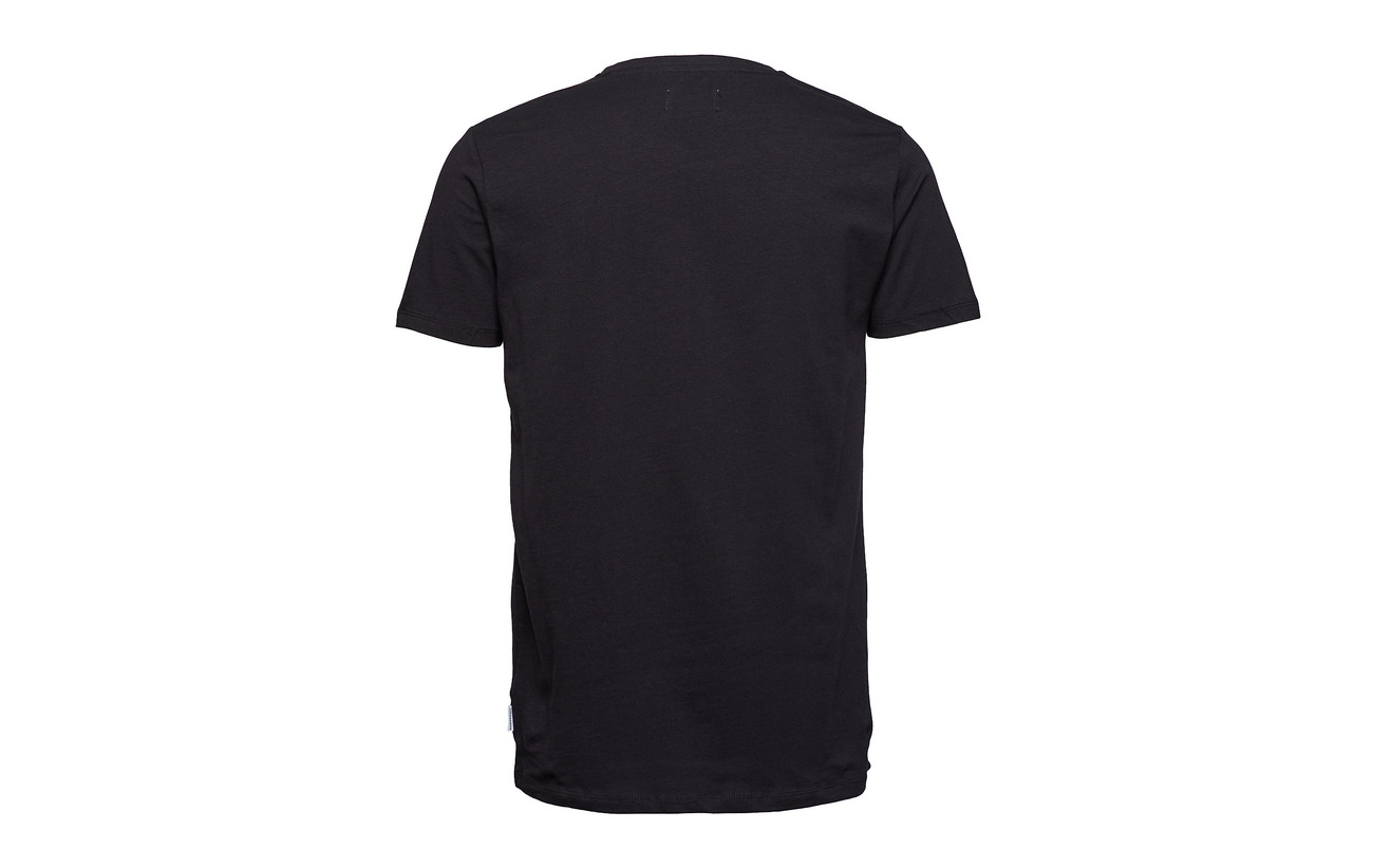Black Printed Crew neck Lindbergh Mens Tee 8qwgx7Ua