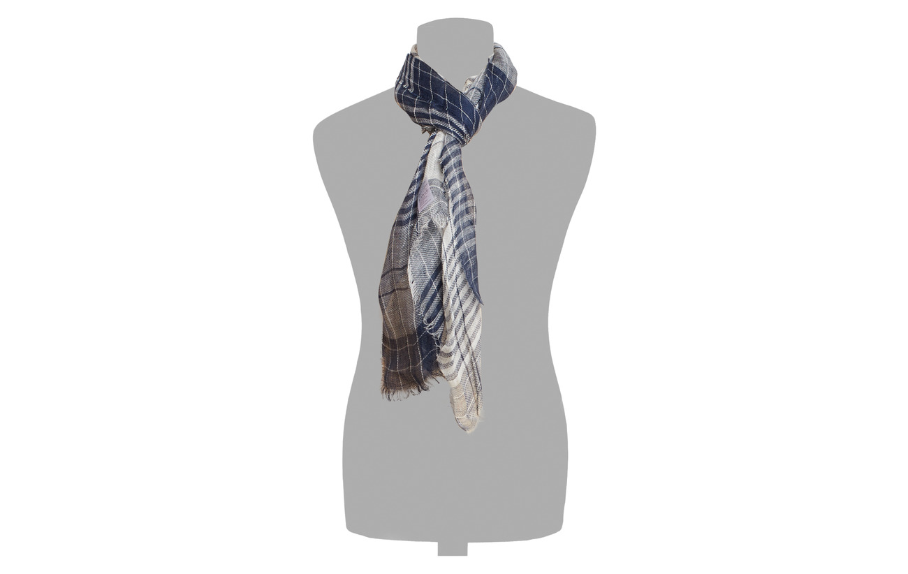 Scarfdk Linen Scarfdk BlueLindbergh Checked Linen Checked BlueLindbergh Linen Checked dBxoeWrC