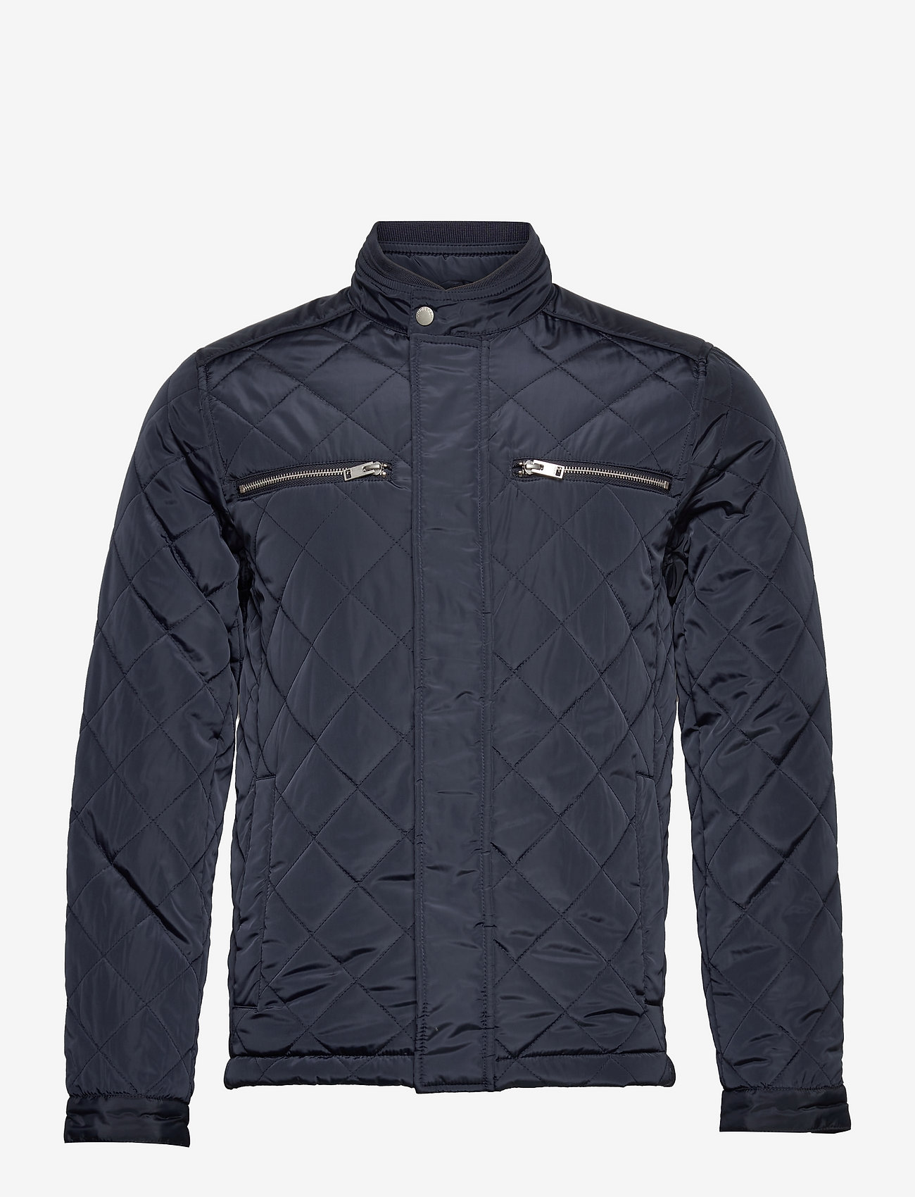 Lindbergh - Recycled quilted jacket - spring jackets - navy - 1