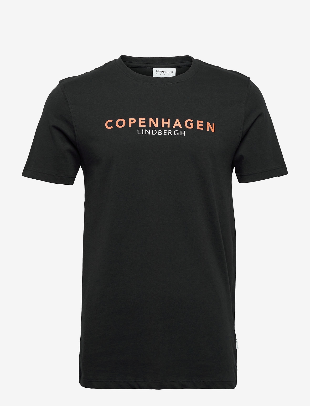 Lindbergh - Copenhagen print tee - t-shirts met print - black - 0