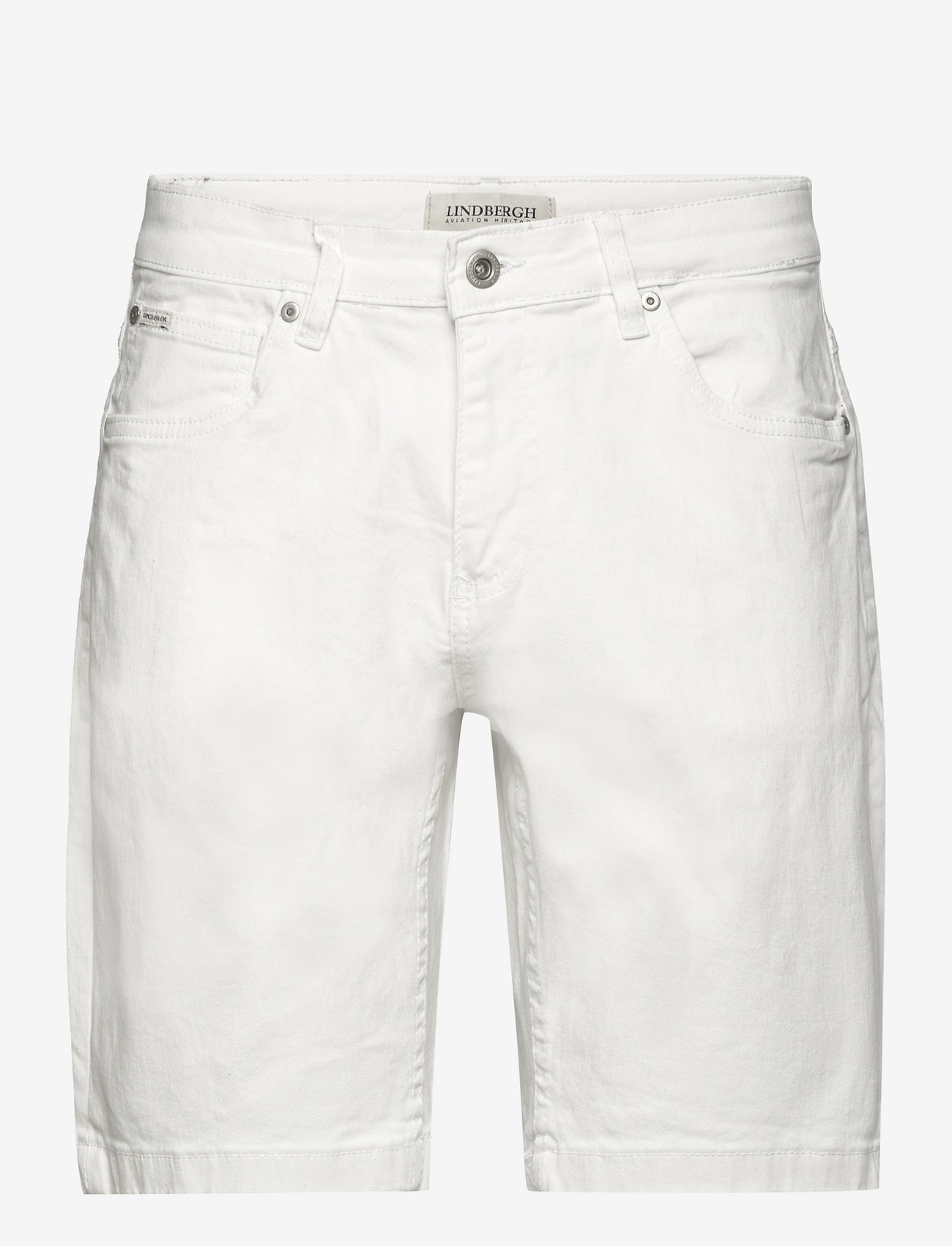 denim short white