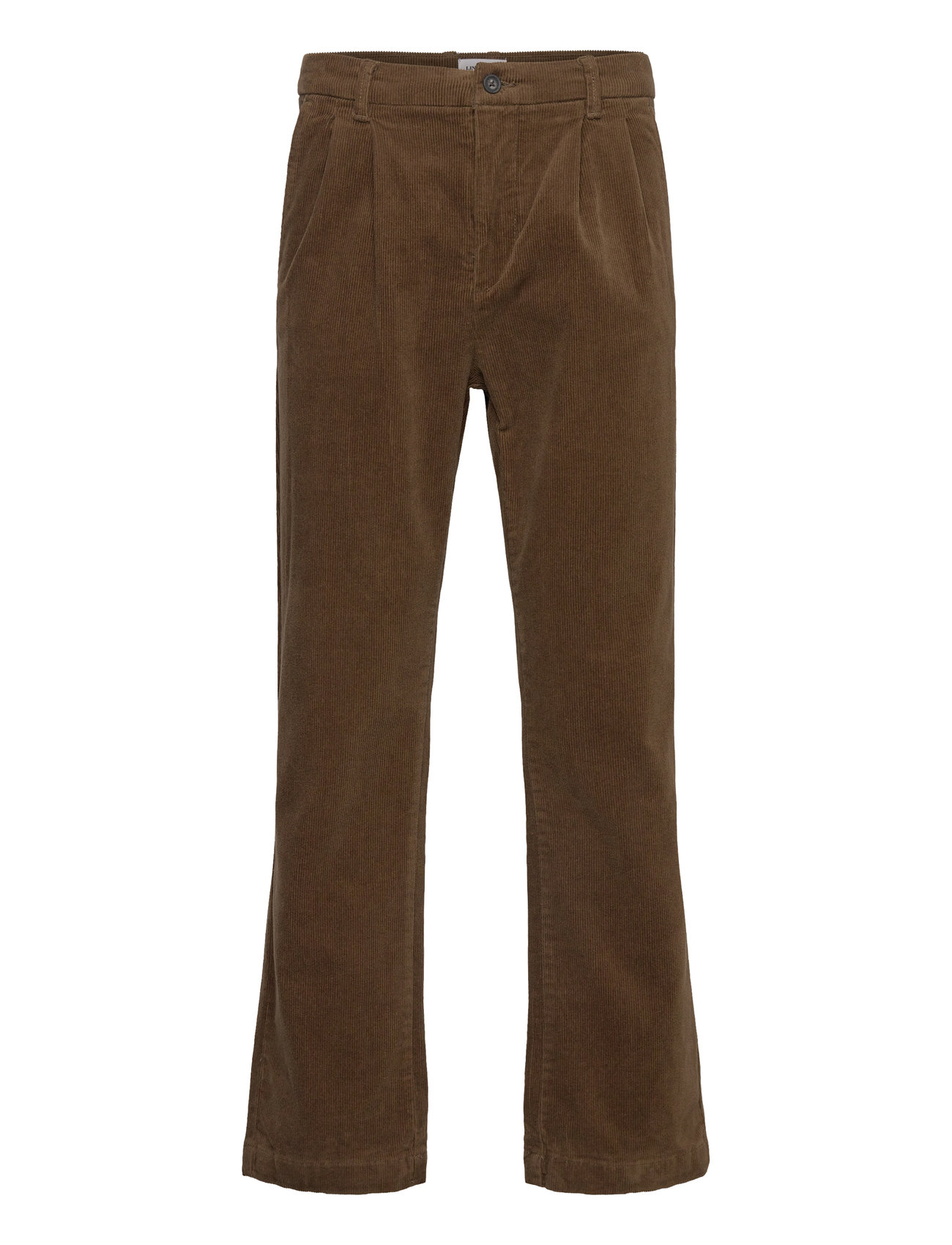 Lindbergh Wide Fit Corduroy Pants Brun