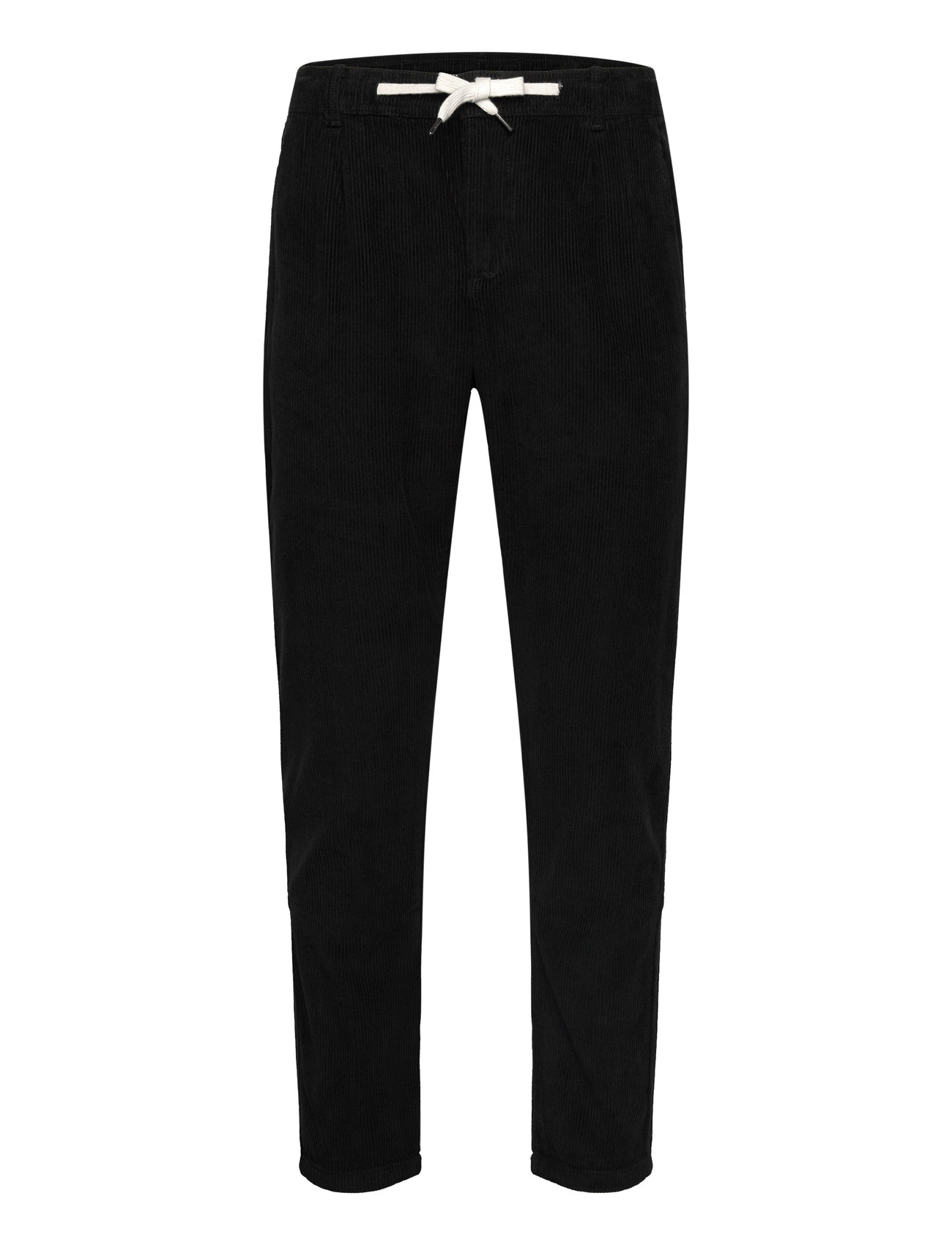 Lindbergh Cropped Corduroy Pants Svart