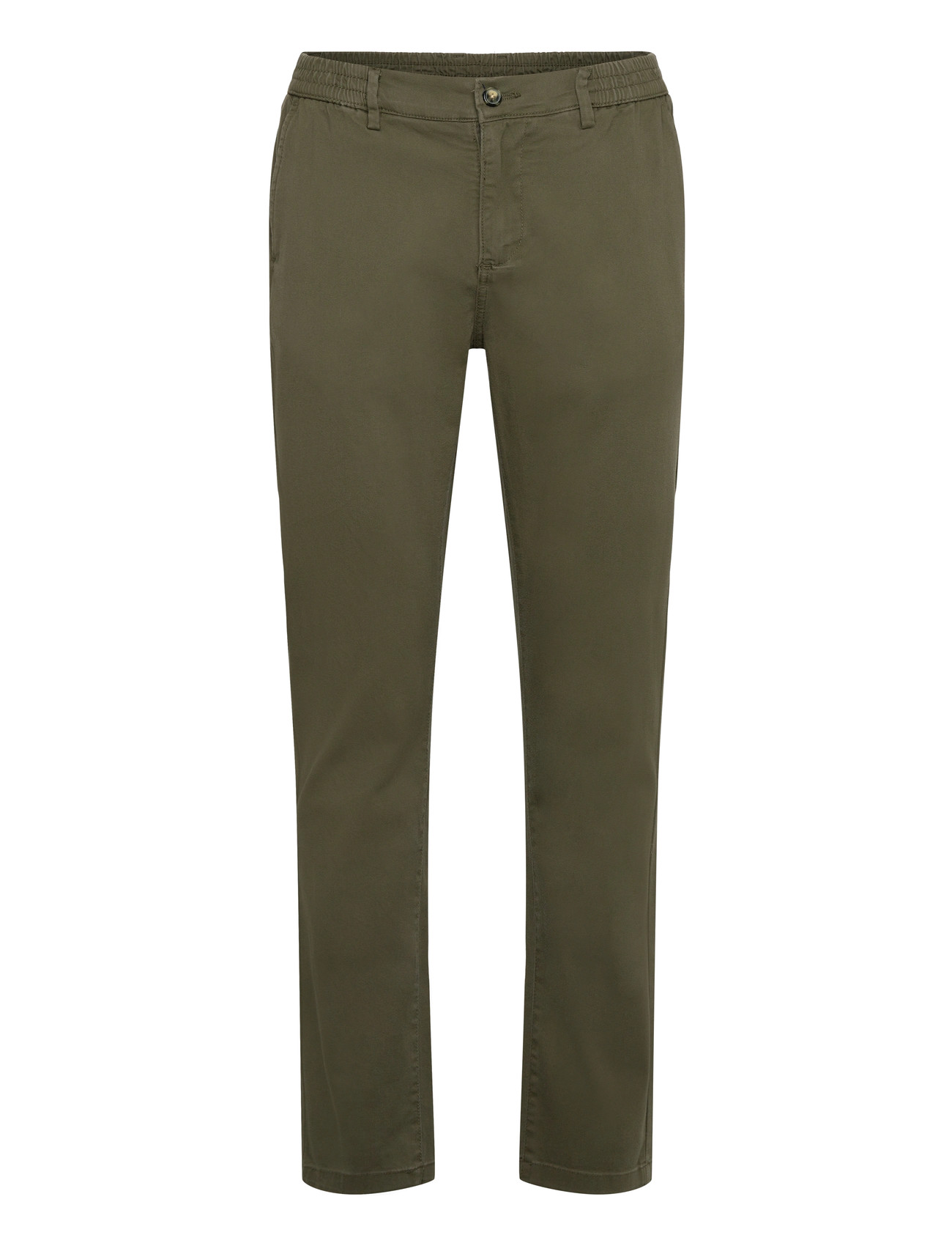 Lindbergh Superflex Chino Pants, XXL, Khaki green, Bukser > Chinos, Herre