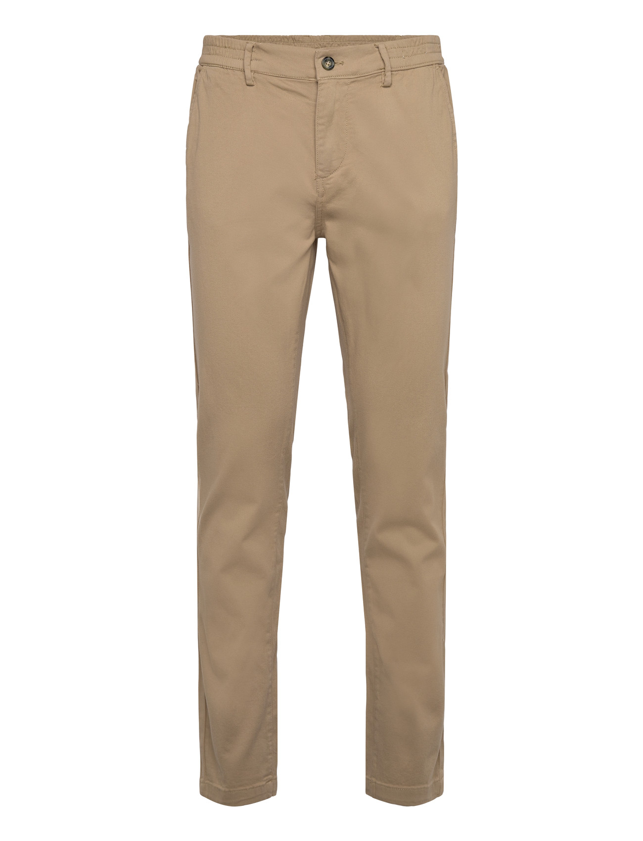 Lindbergh Superflex Chino Pants, XL, Beige, Bukser > Chinos, Herre