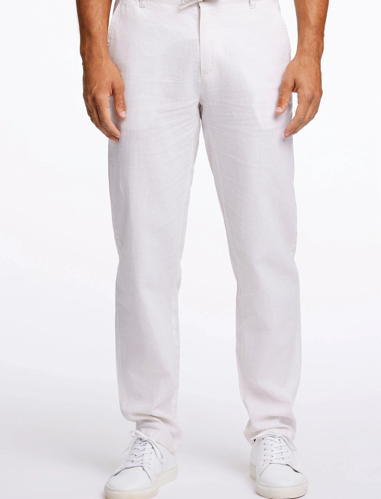 Lindbergh Linen Pants, XL, Cream, Bukser > Bukser I Hør, Herre