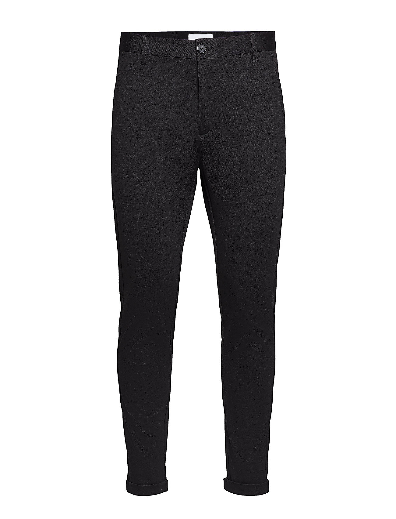 LINDBERGH Superflex Strick Cropped Hose Schwarz - S - Herren