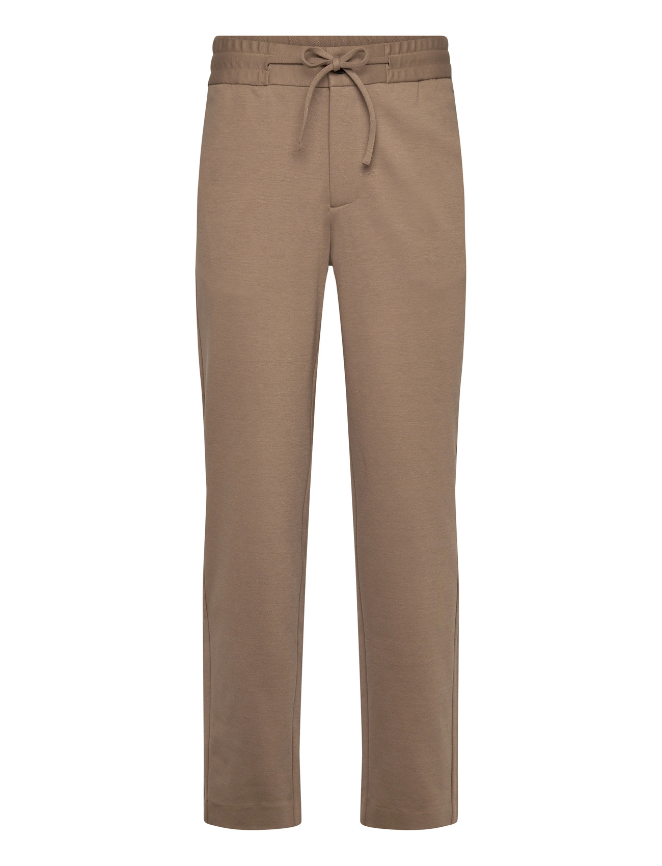 Lindbergh Superflex Relaxed Fit Pants, M, Beige, Bukser > Afslappet, Herre