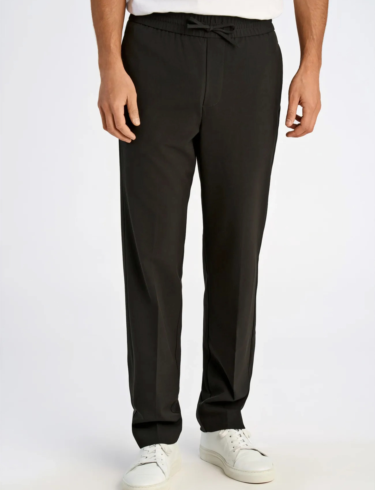 Lindbergh Relaxed Fit Pants, M, Black, Bukser > Afslappet, Herre