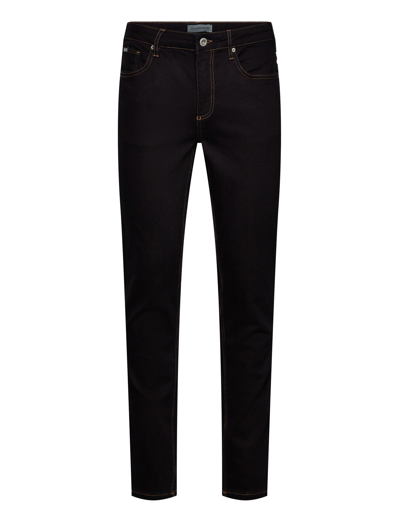 LINDBERGH Tapered Fit Jeans Stone Wash Schwarz - 30x32 - Herren