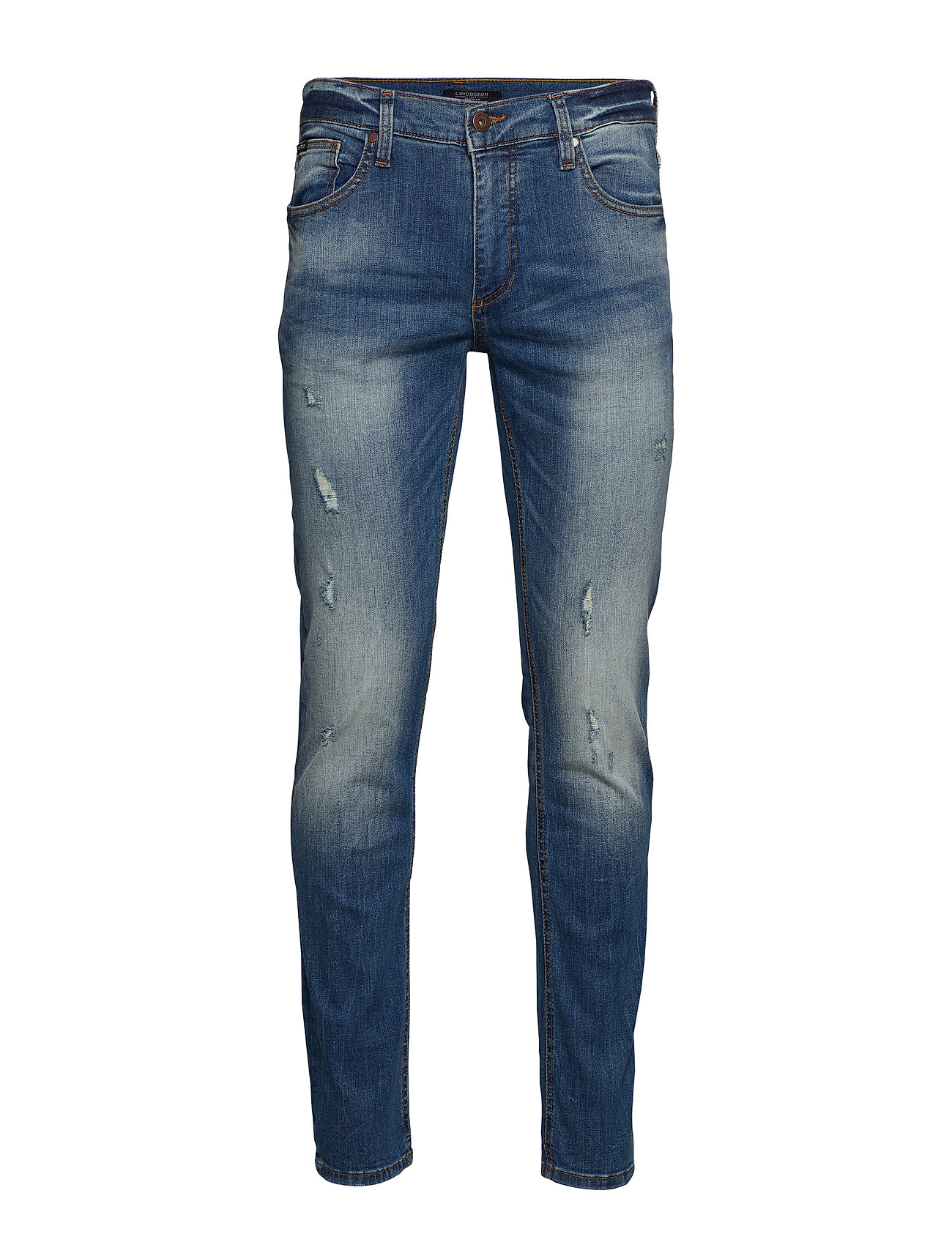 Tapered Fit Jeans Slim Blauw Lindbergh lindbergh kopen in de aanbieding