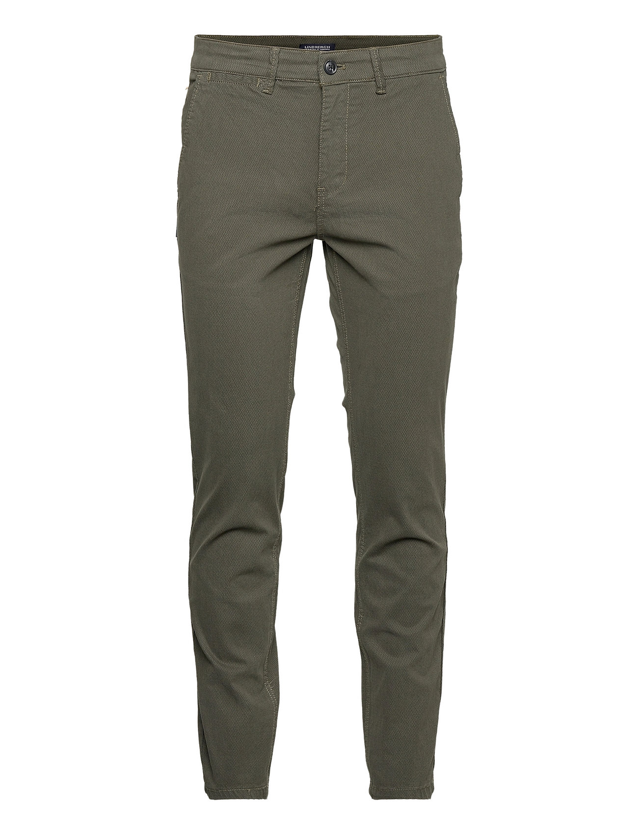 LINDBERGH Structure Superflex Chinos Grün - 33x34 - Herren