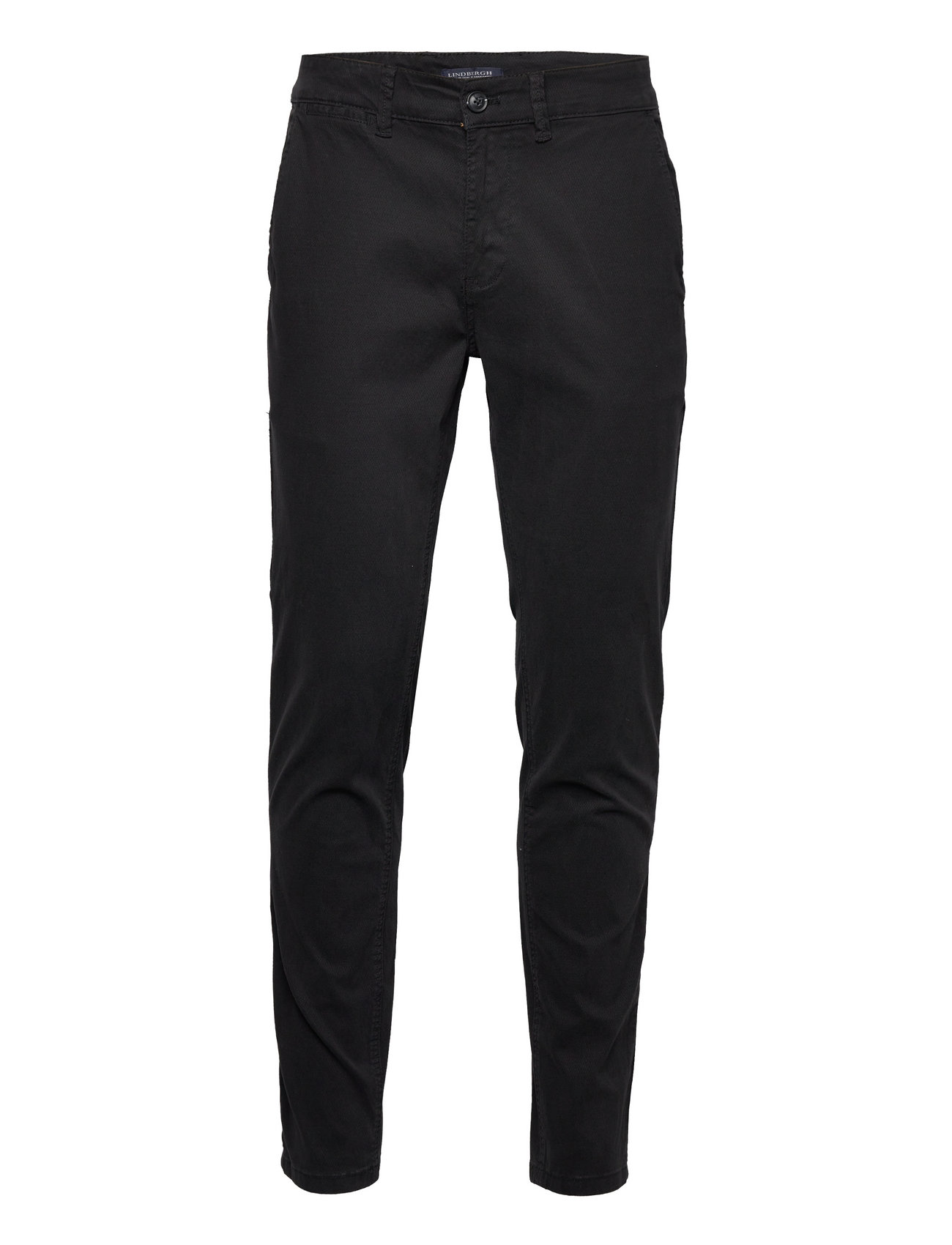 LINDBERGH Structure Superflex Chinos Schwarz - 34x34 - Herren