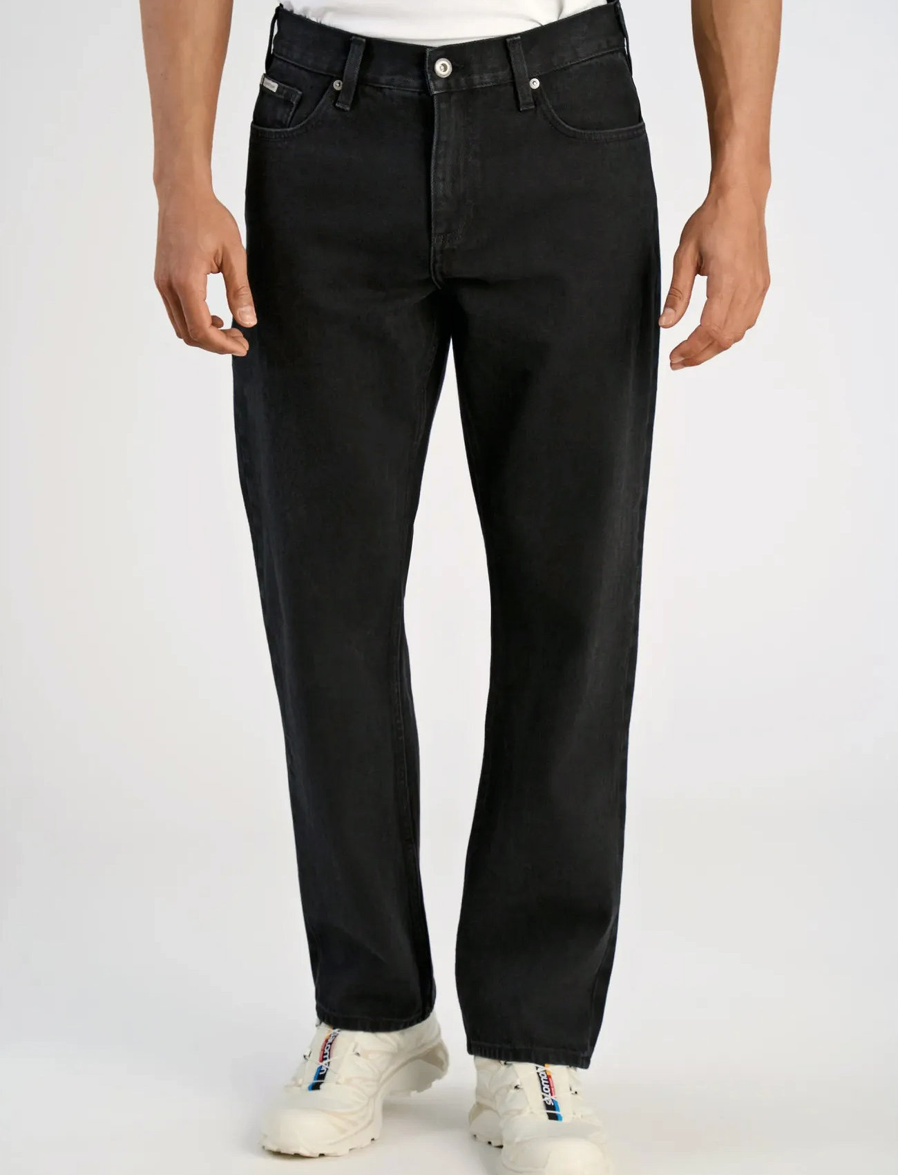 Lindbergh Loose Fit Jeans, 31 x 32, Black, Jeans > Afslappede, Herre