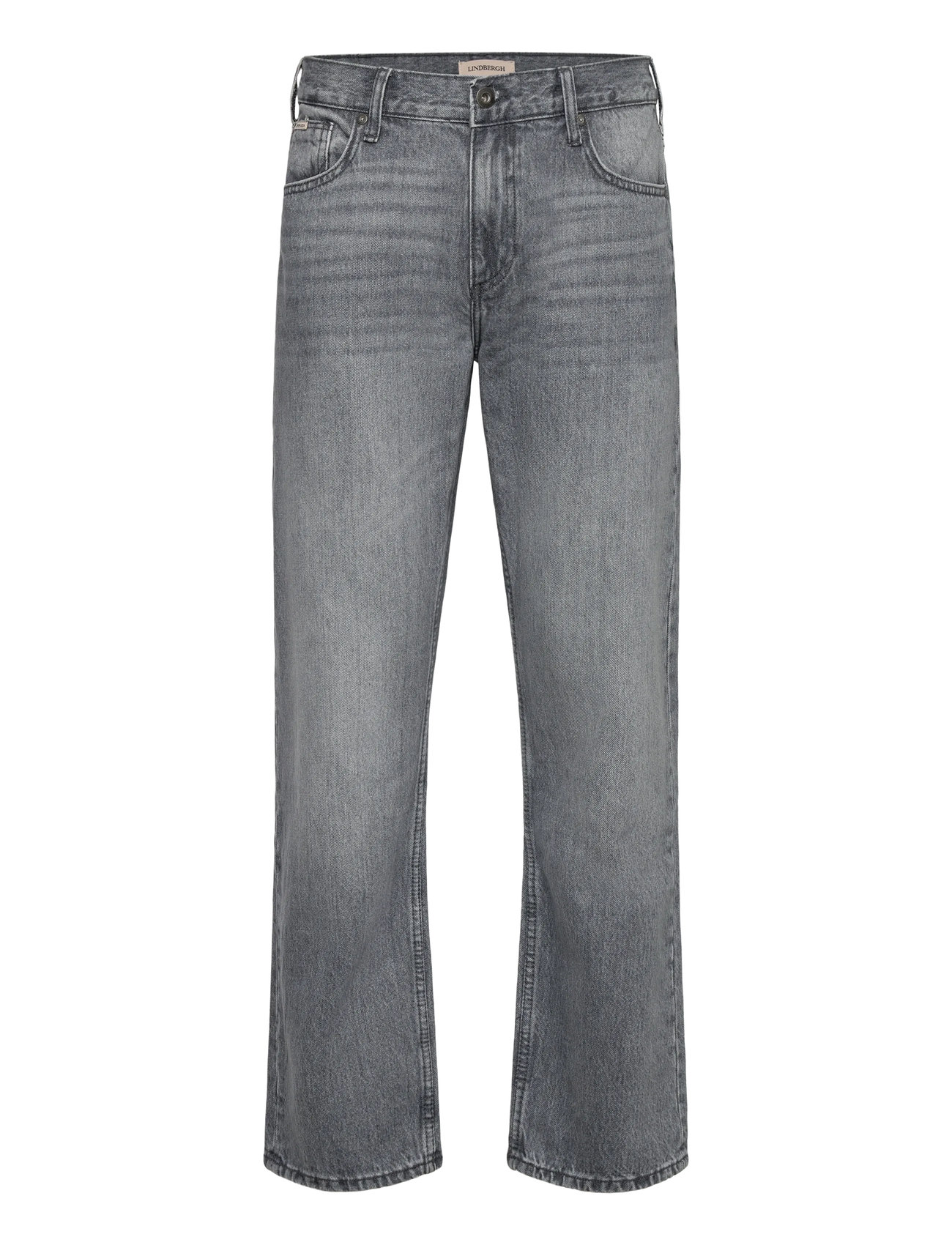 LINDBERGH Loose Fit Jeans Grau - 32x32 - Herren