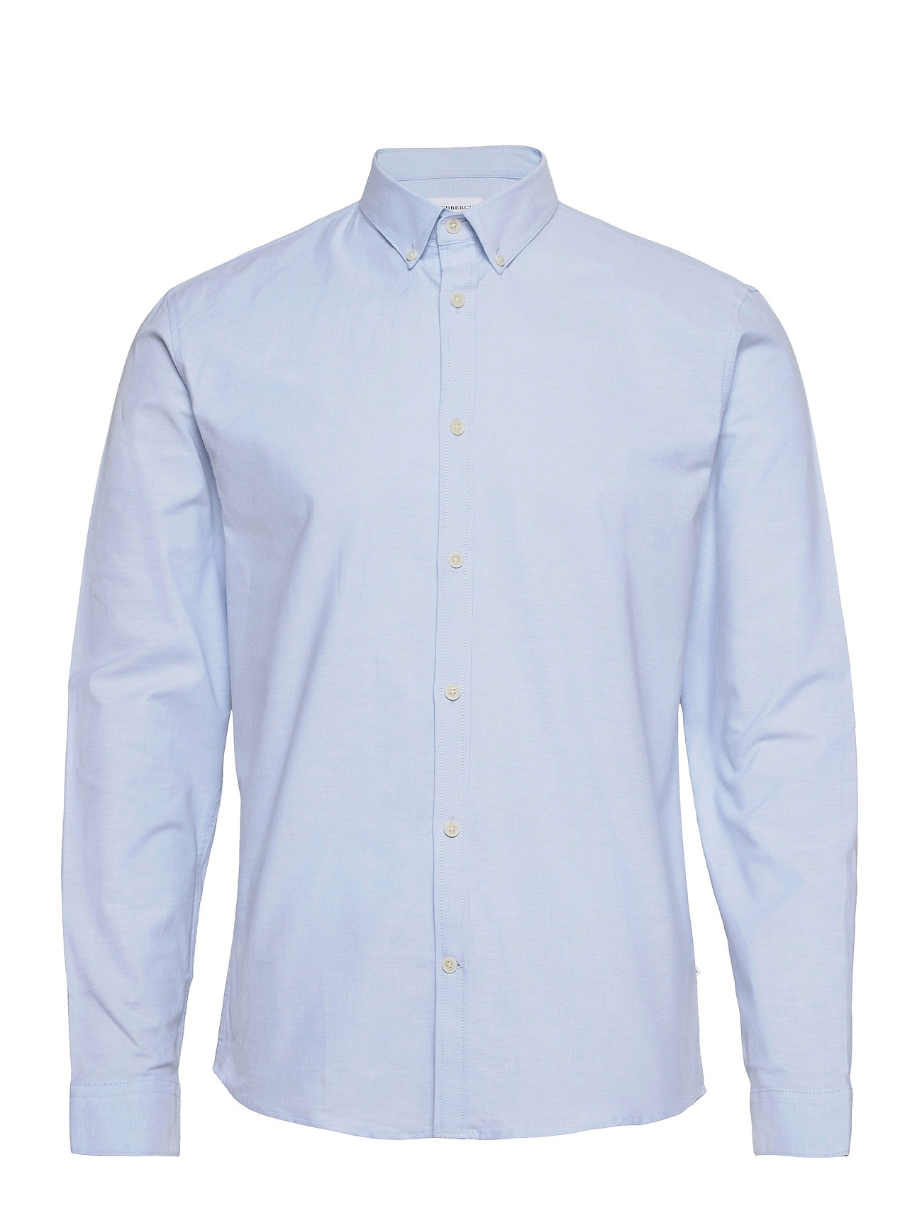 Yarn Dyed Oxford Superflex Shirt L/ Blue Lindbergh