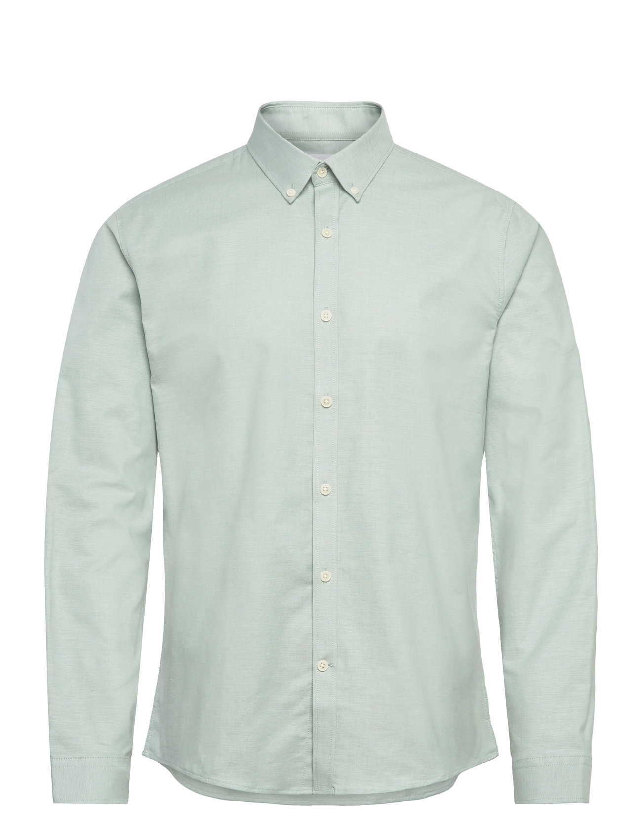LINDBERGH Yarn Dyed Oxford Superflex Shirt Grün - XXL - Herren